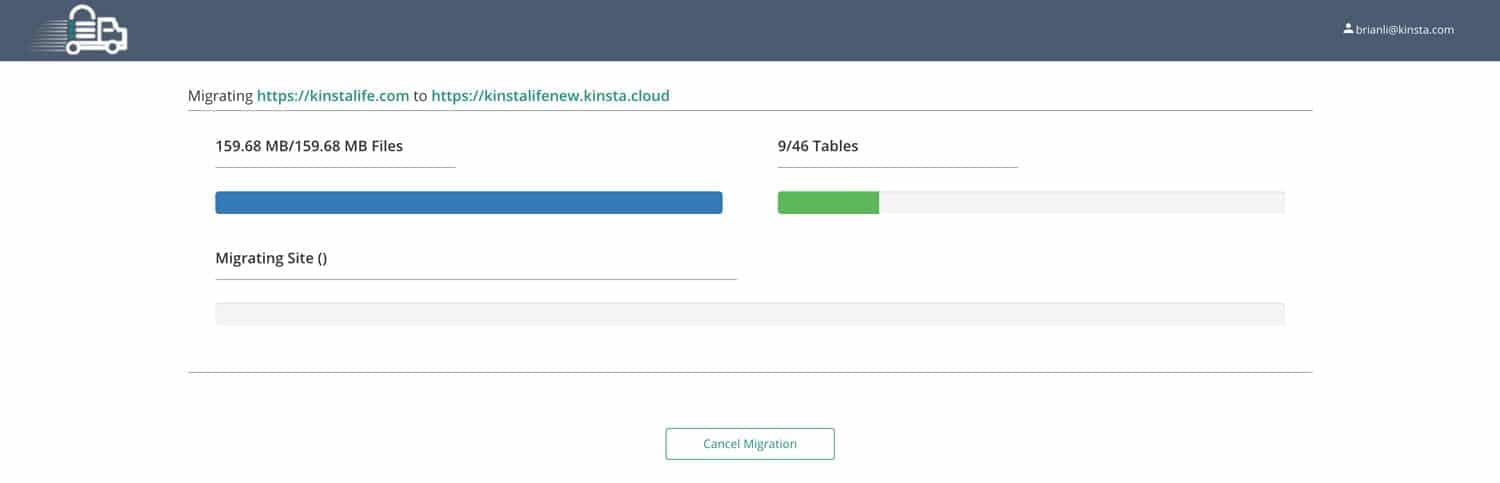 Migrazione Migrate Guru in corso.