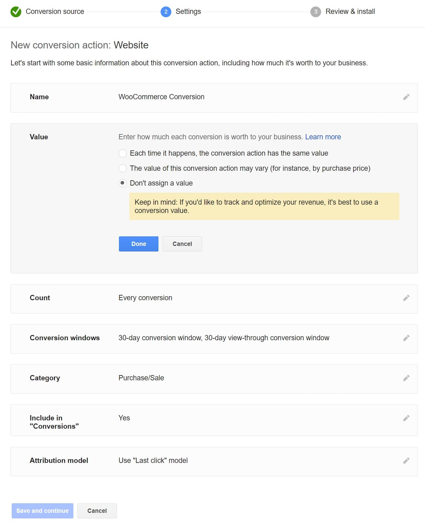 Custom conversion code in AdWords benutzerdefinierter Conversion Code in AdWords
