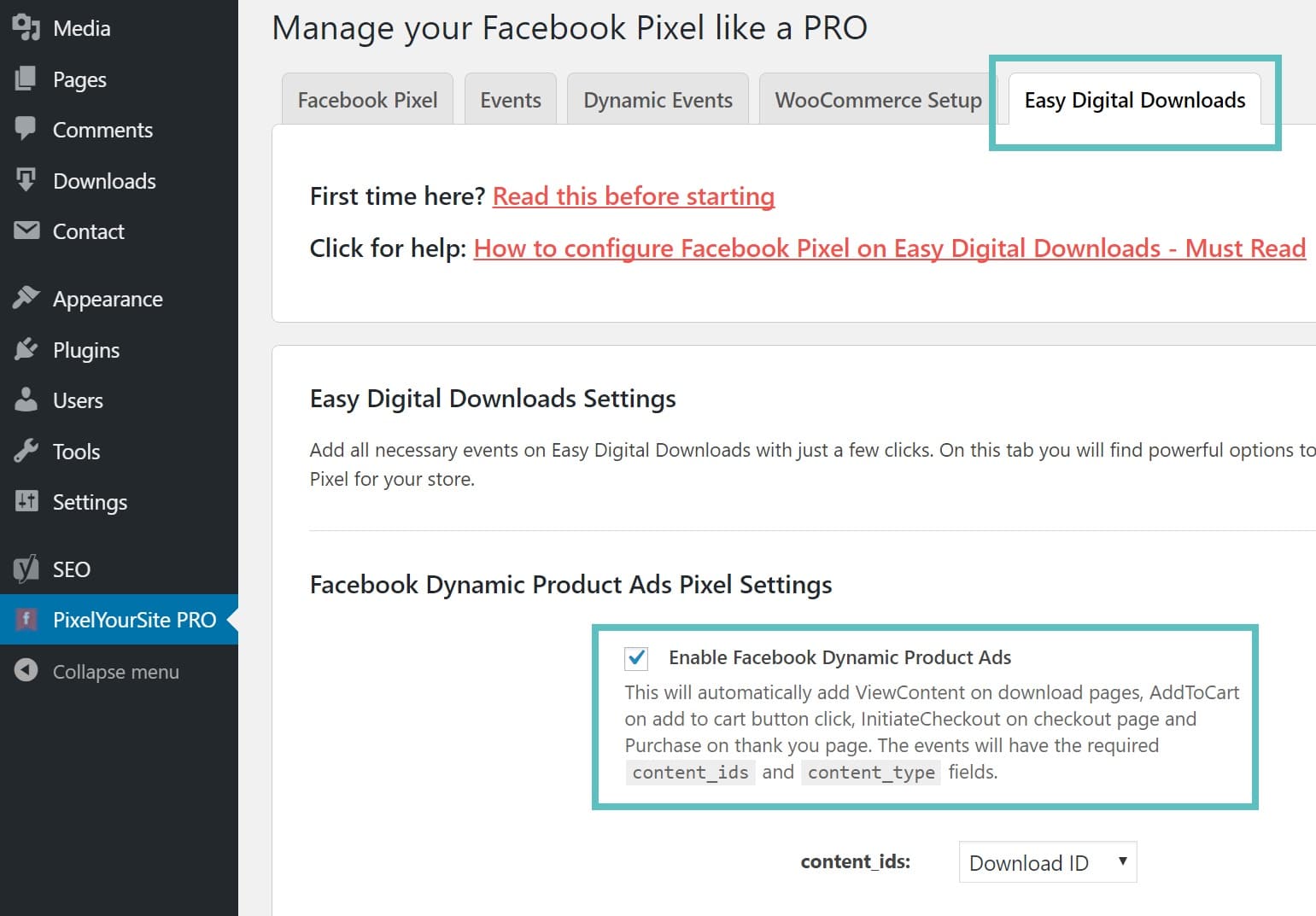 Easy Digital Downloads conversion pixel easy digitial downloads conversion pixel