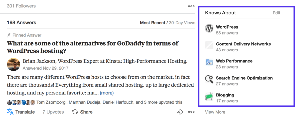 Quora-Wissen