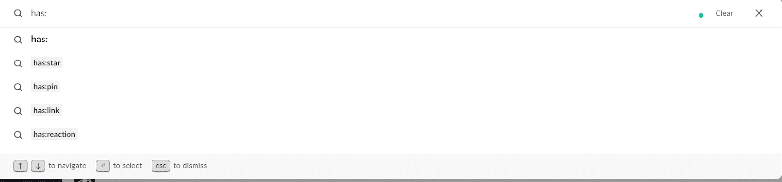 Slack-Suche 