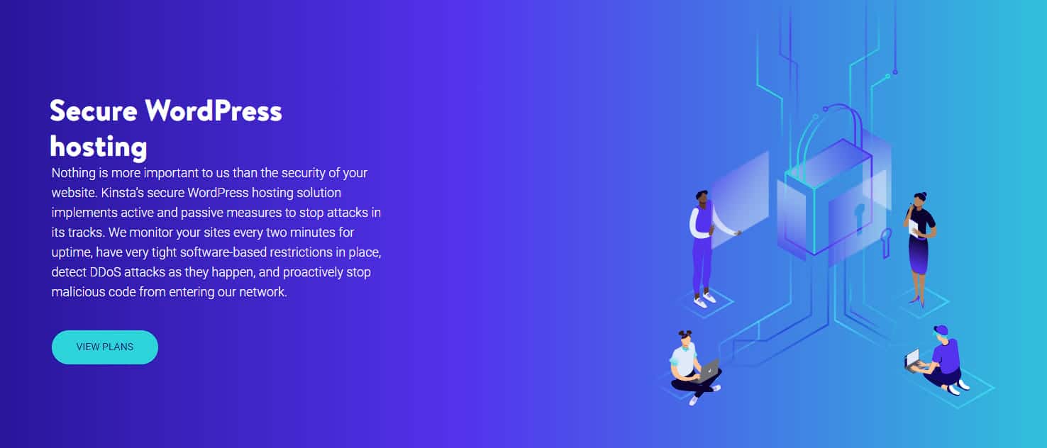 Kinsta sicheres Hosting