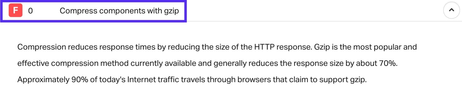 Komprimiere Komponenten mit GZIP