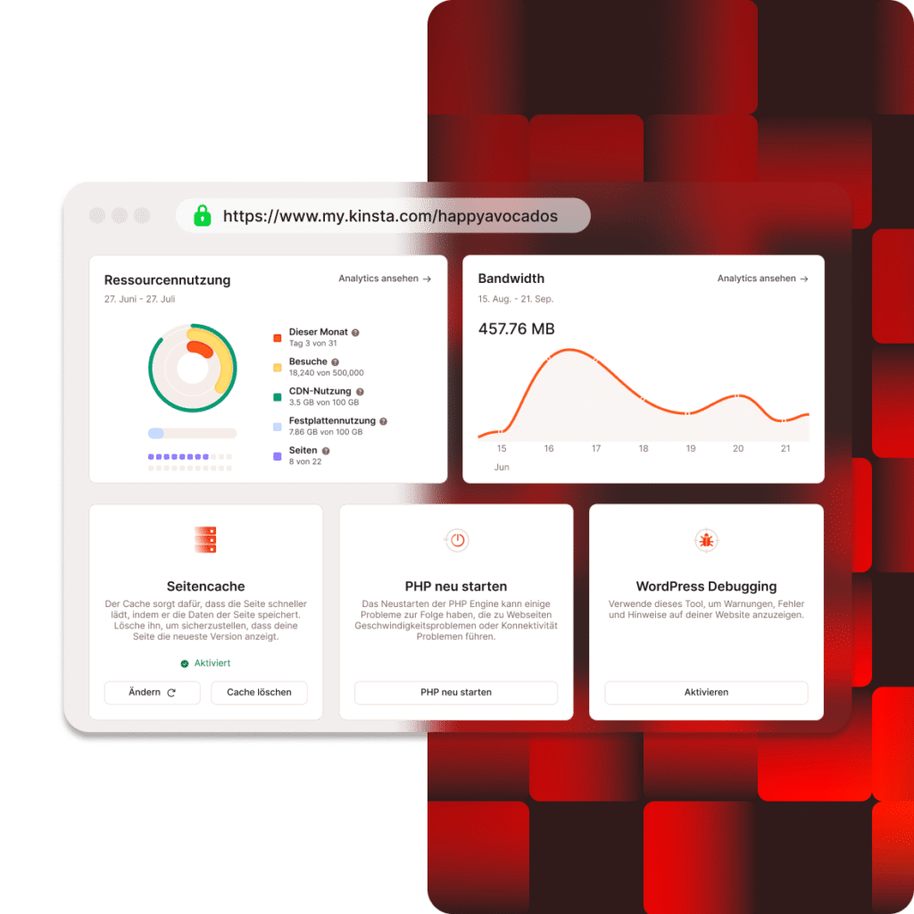MyKinsta-Dashboard