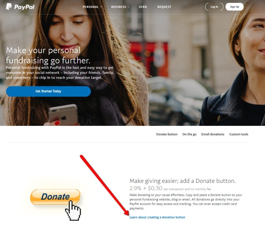 Learn About Creating a Donation Button Aprenda más sobre cómo crear un botón de donativo