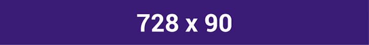 728 x 90 ejemplo de banner publicitario