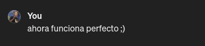 Captura de pantalla con el texto 