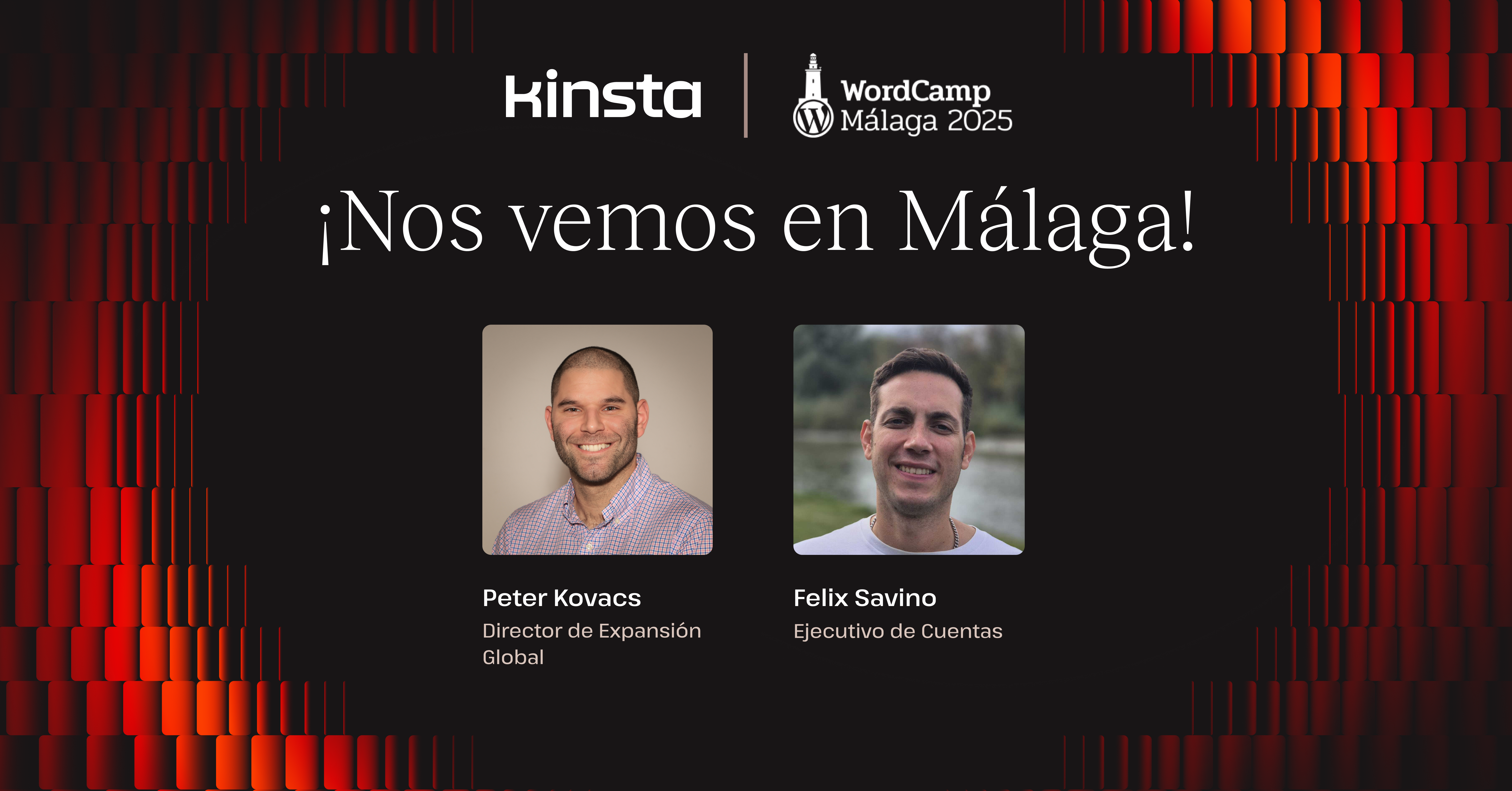 Kinsta at WordCamp Málaga 2025