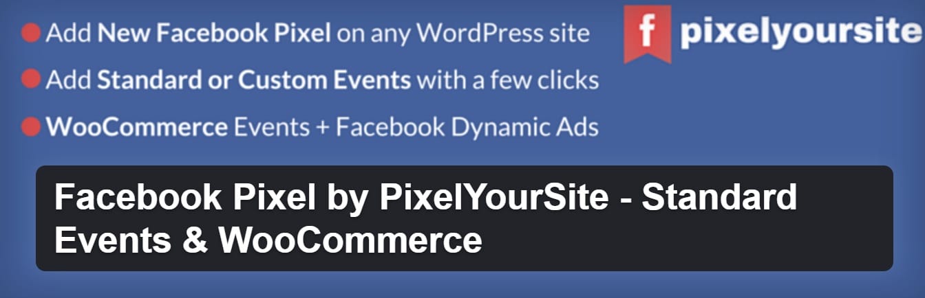 Plugin de pixels Facebook