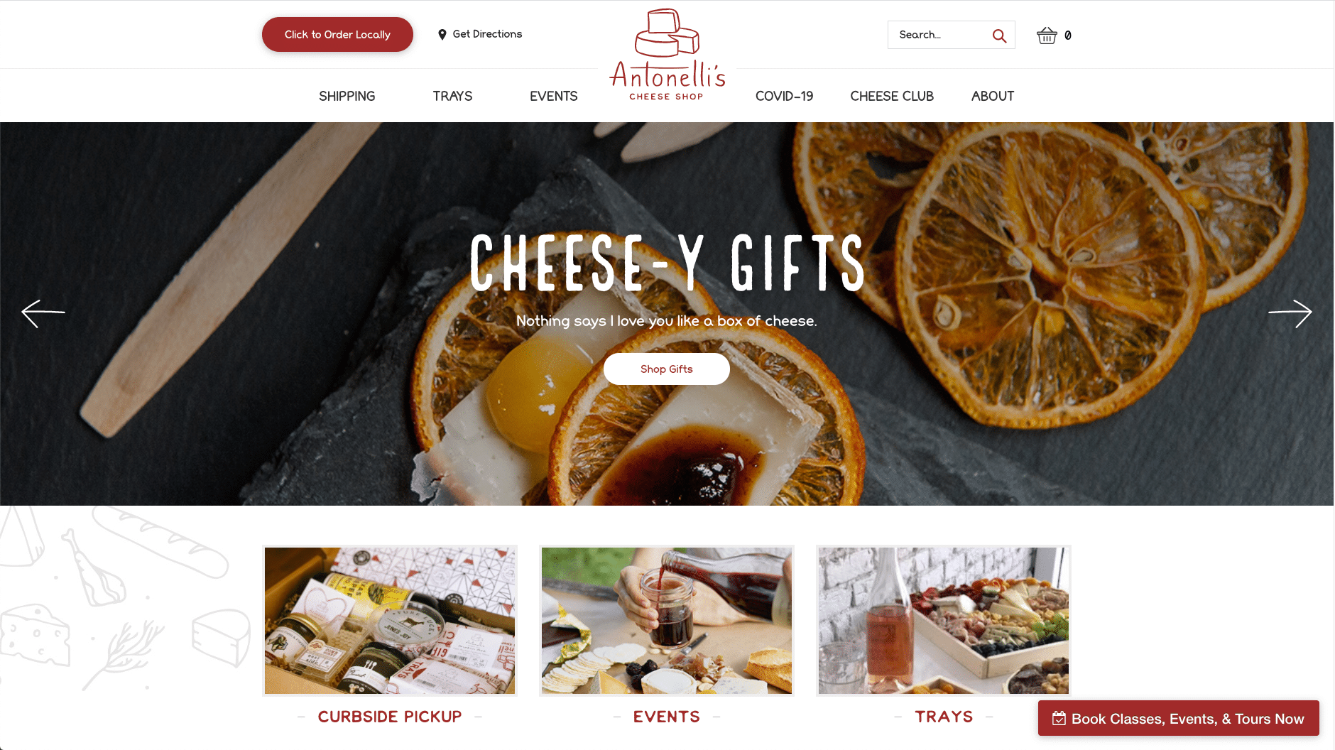 Antonelli's Cheese Shop, fromages artisanaux
