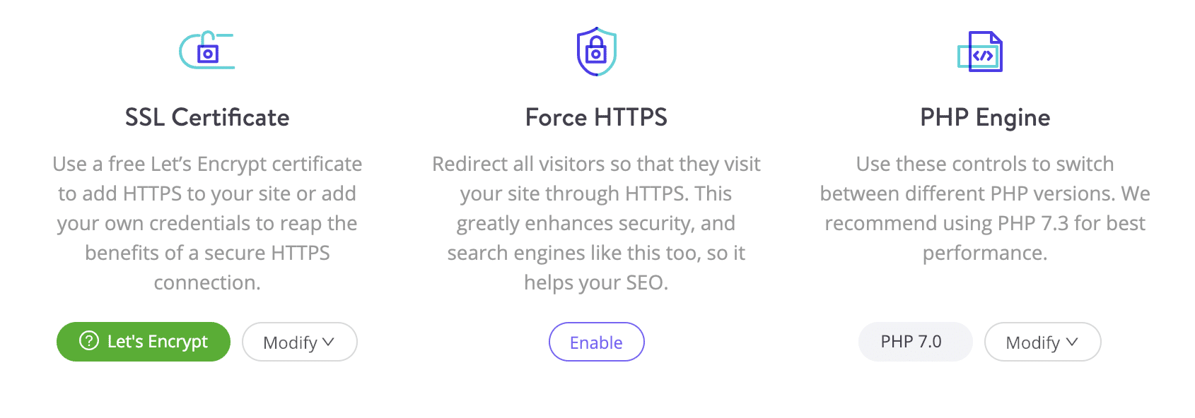 Forza HTTPS in MyKinsta
