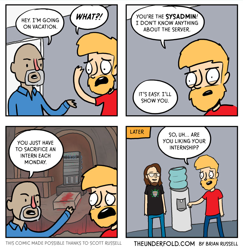 Il fumetto del sysadmin