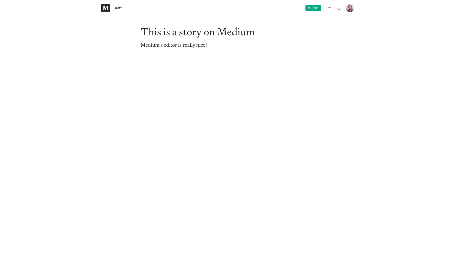 Scrivere su Medium