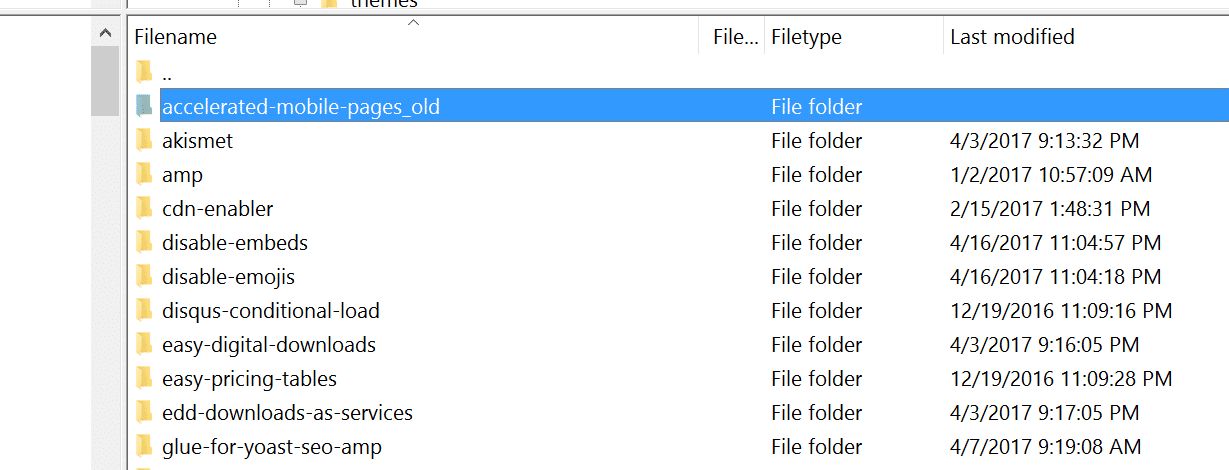 Rename plugin folder プラグインのフォルダ名を変更する