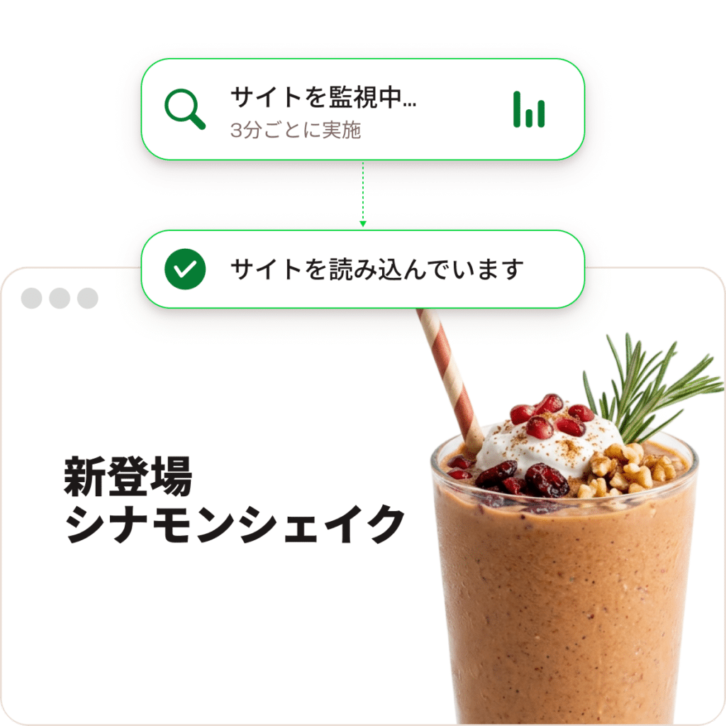Kinstaでは、3分ごと（1日480回）の積極的なサイト監視を実施