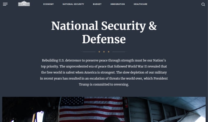 The White House runs WordPress The White House runs WordPress