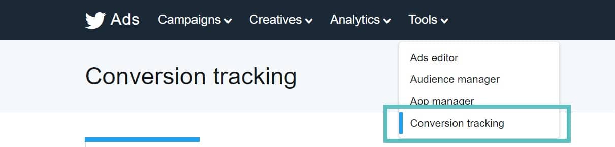 Twitter ads conversion tracking Twitter ads Conversie Tracking