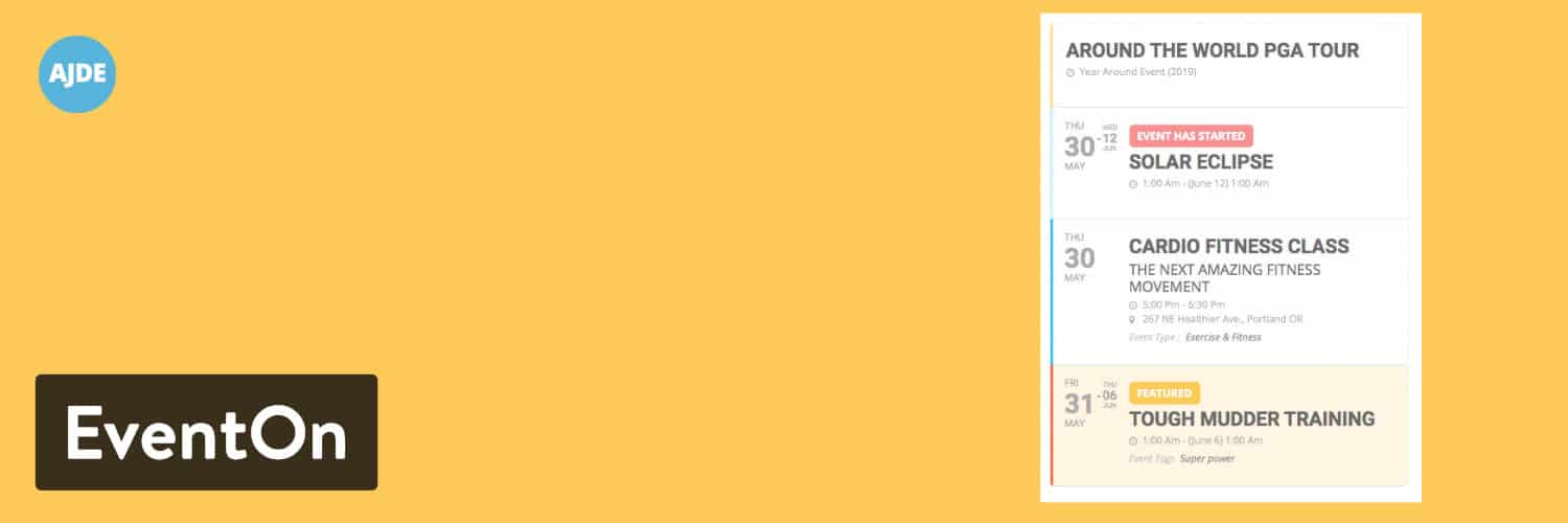 EventOn WordPress plugin