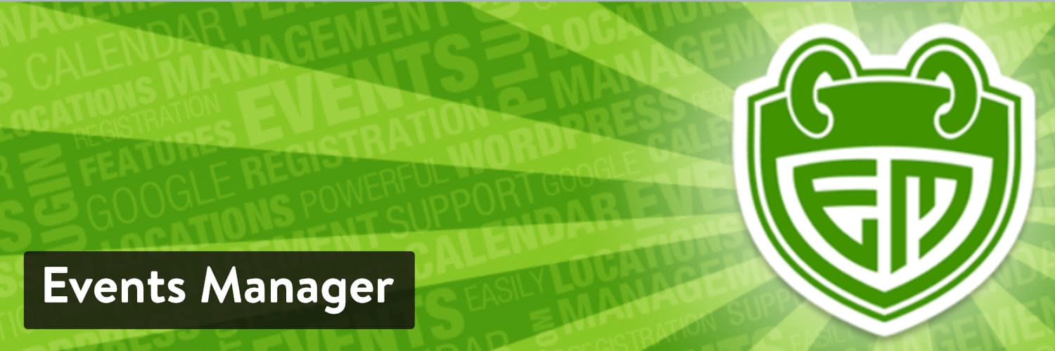 Events Manager WordPress plugin