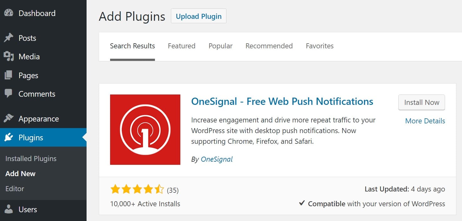 Install OneSignal web push notifications Instalação das notificações push web OneSignal