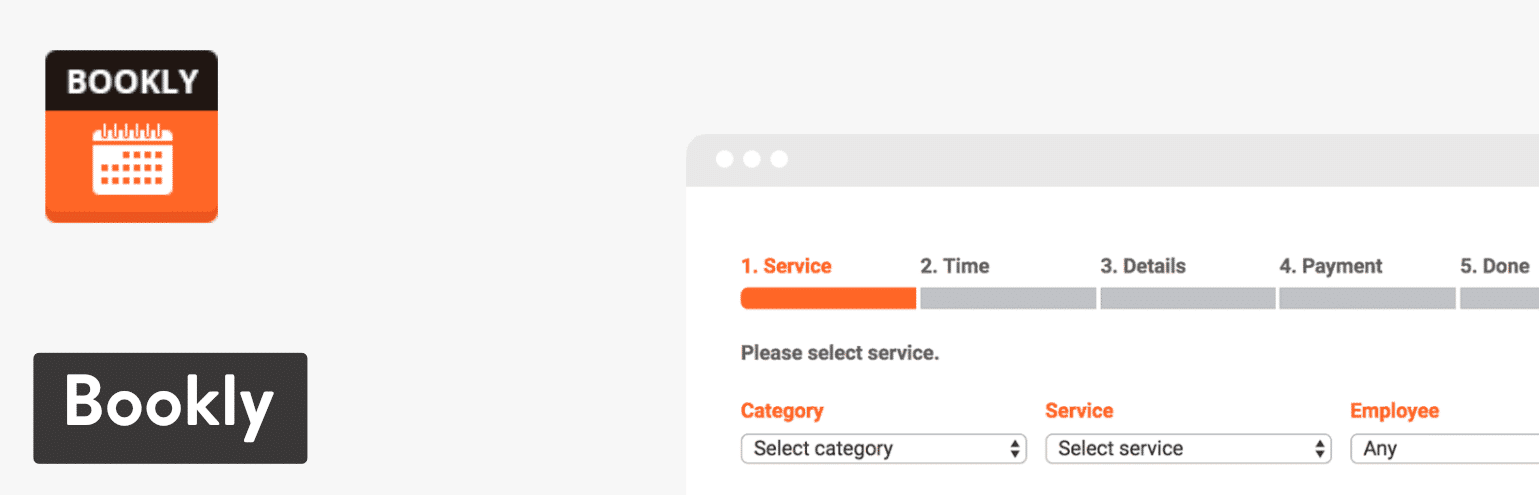 Plugin Bookly.