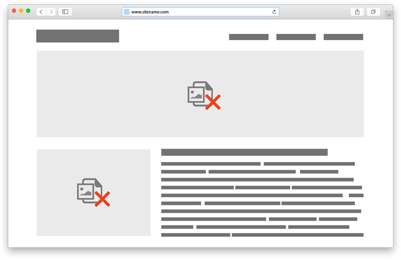 Under performing websites