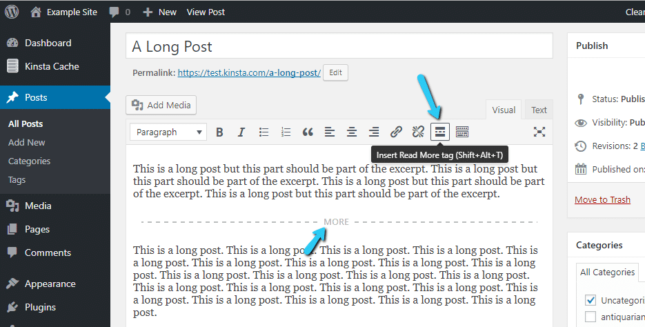 how to use the WordPress 