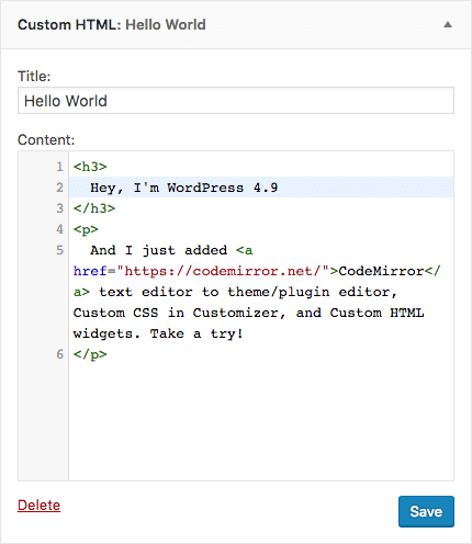 CodeMirror