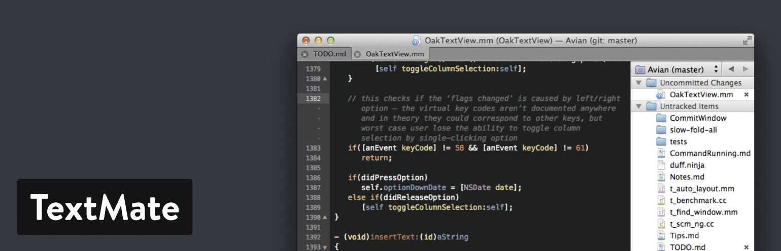TextMate tekstverwerker