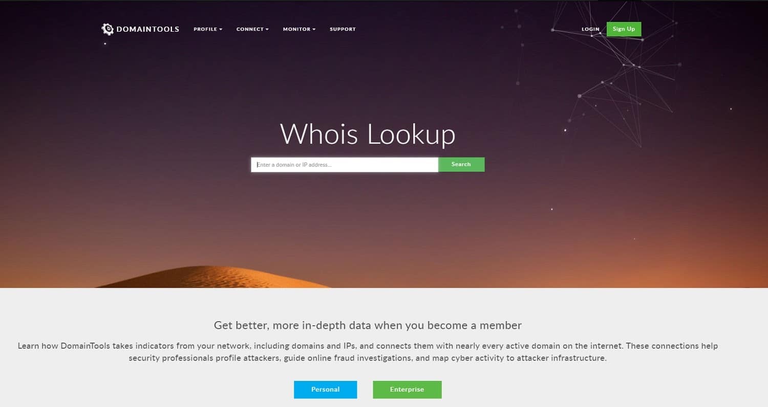 whois lookup