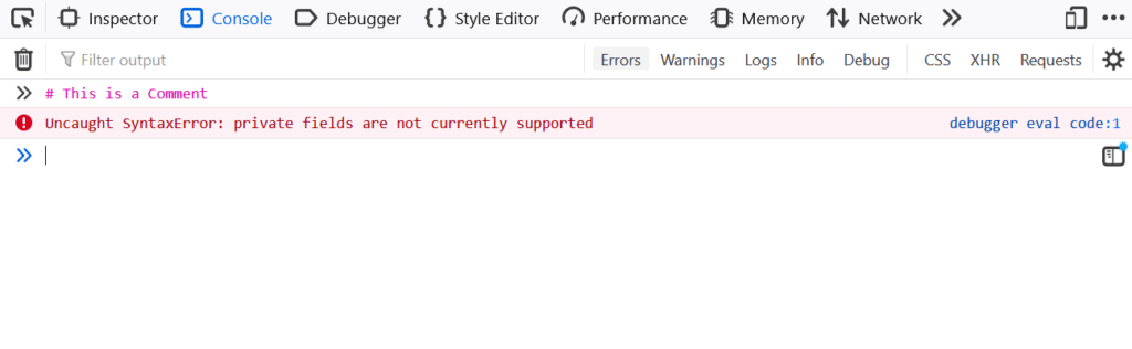 JavaScript Uncaught SyntaxError