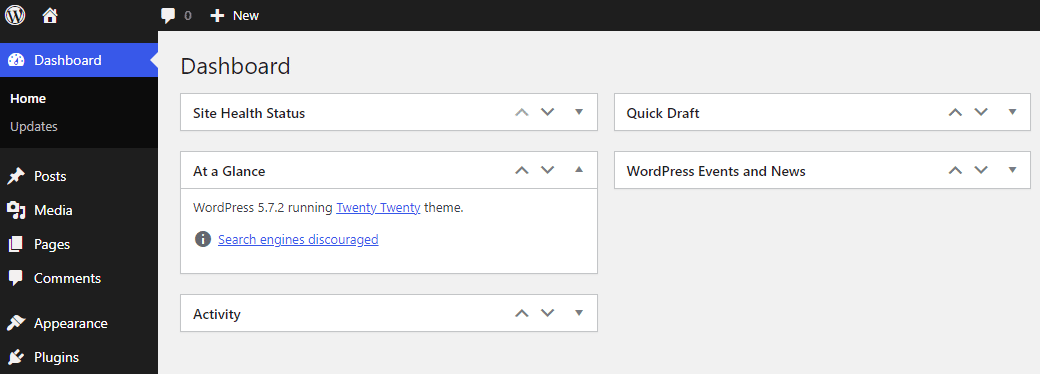 A screenshot of the 