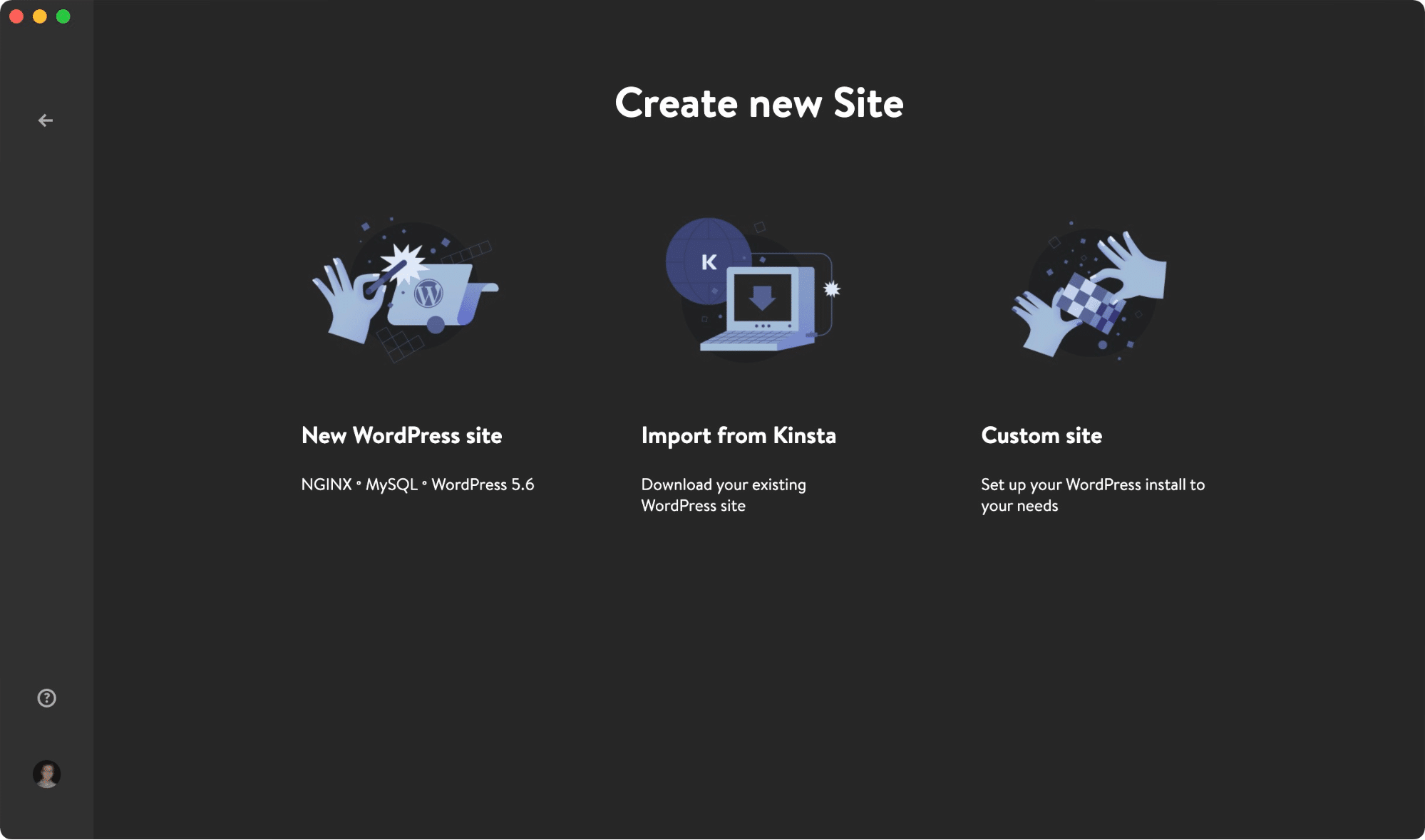 Créez un environnement WordPress local avec DevKinsta.