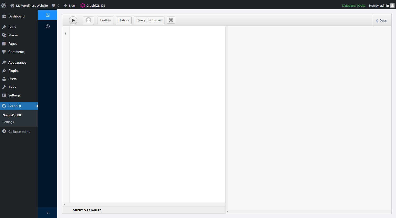 Ecrivez des requêtes GraphQL dans WordPress en utilisant WPGraphQL.