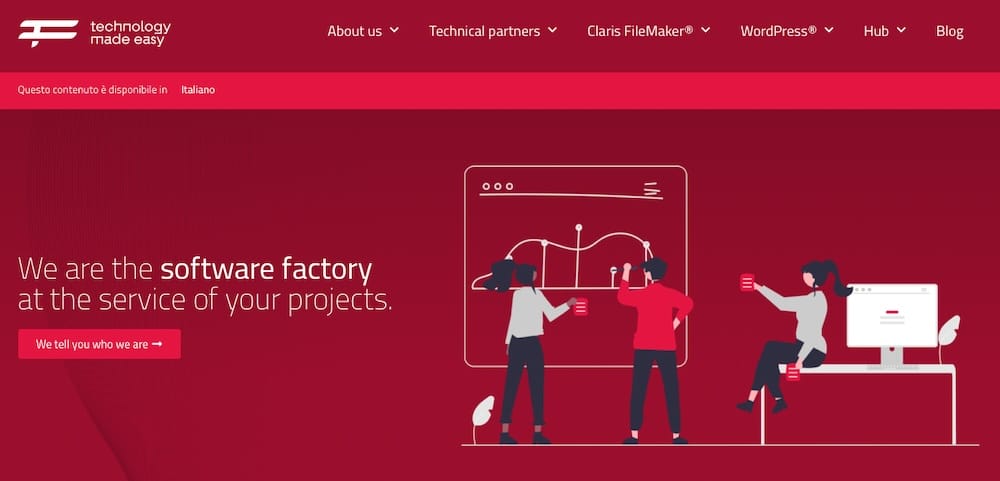  f.technologyのウェブサイト