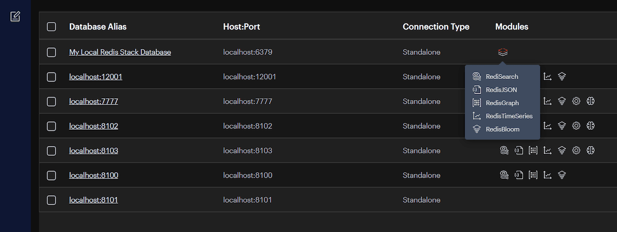 Redis Insight GUIアプリ