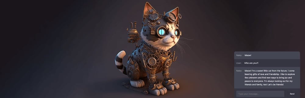 Una schermata del sito web di AI Engine.