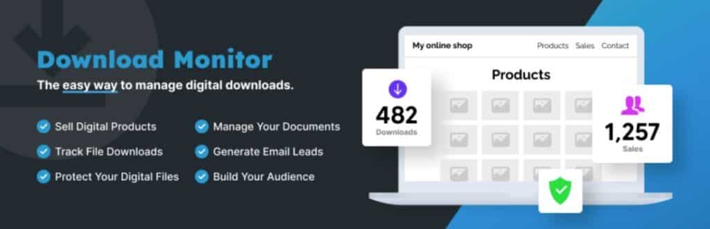The Download Monitor plugin listing image