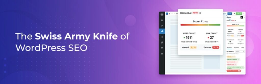 The Rank Math plugin listing image