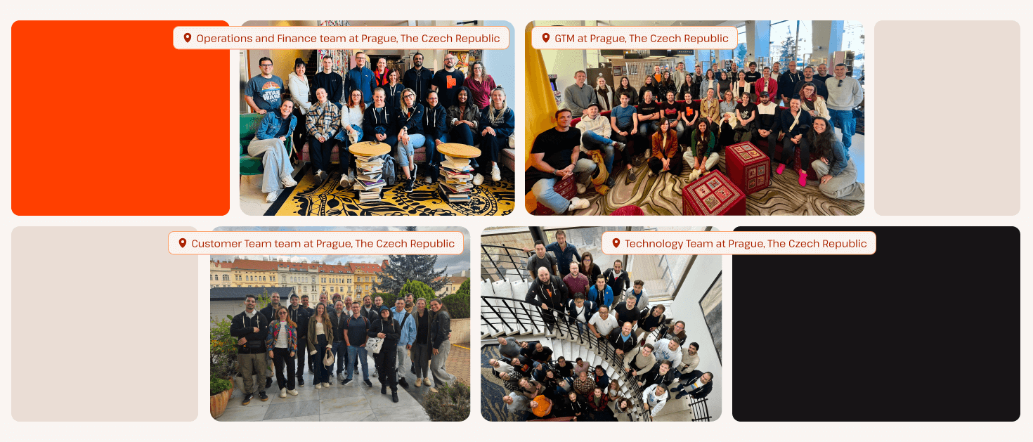Kinsta-Teamtreffen in der EMEA-Region